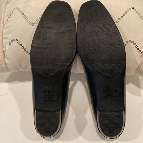 Munro Lauren Black Leather Slip On Loafer Sz 8S - Picture 9 of 9